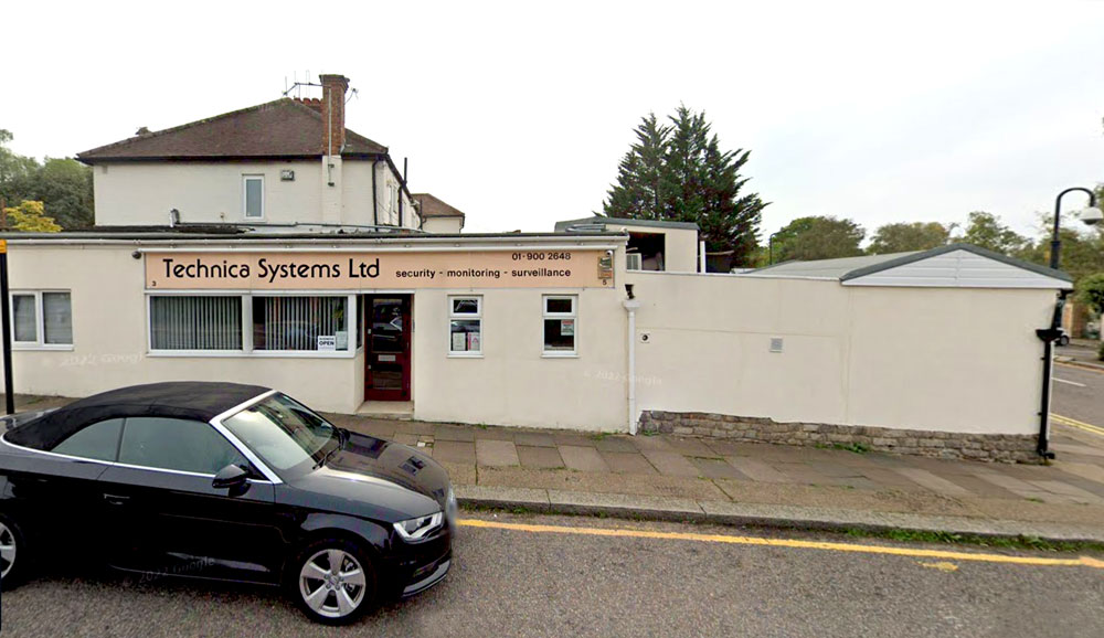 Technica Systems Ltd security monitoring surveillance Wembley office